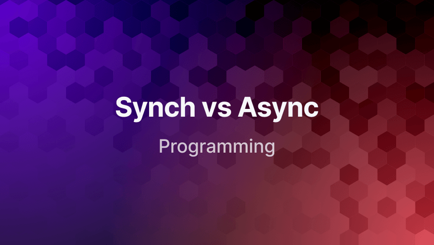 synchronous vs. asynchronous programming in... Synchronous vs. Asynchronous Programming | Refine