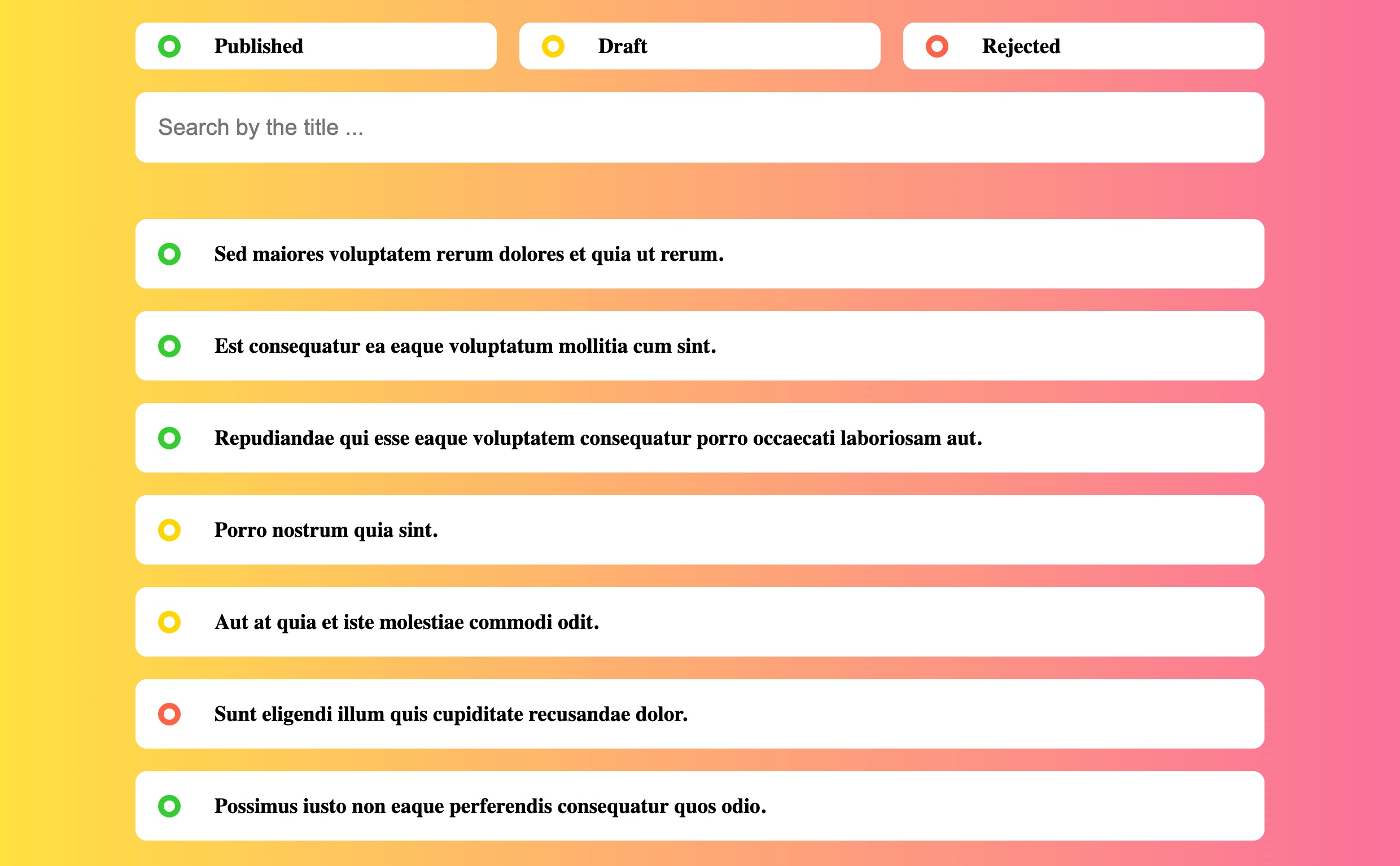 Tool][Web] Server browser with advanced filtering and sorting