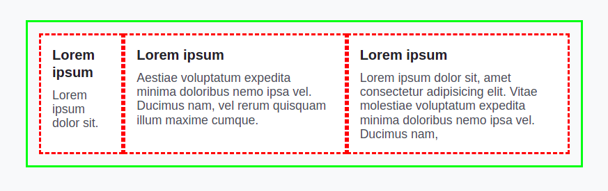 Control of Child Elements