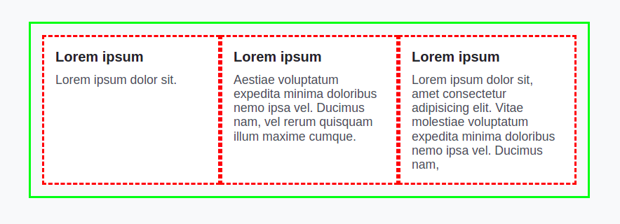 Control of Child Elements