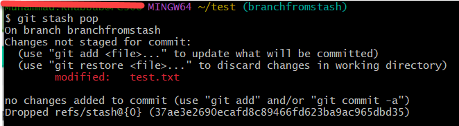 git stash - Save the Uncommitted Changes Locally | refine