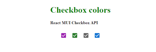 mui checkbox