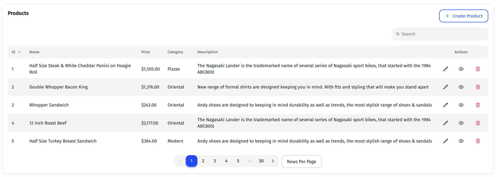 react admin panel next ui