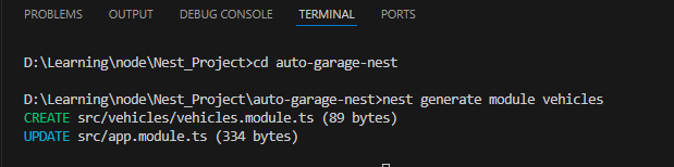 Snapshot of making POST API call through postman