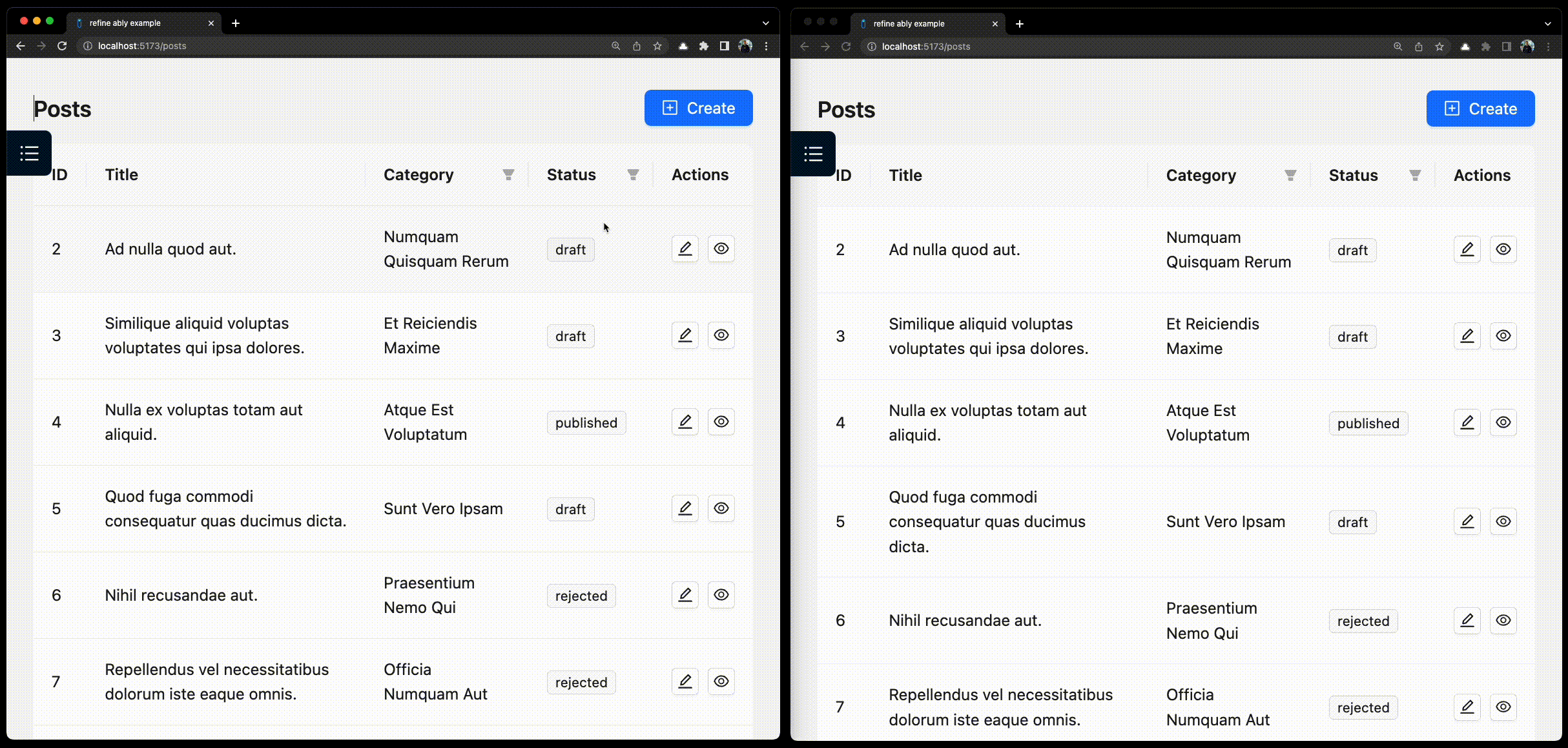 Realtime Demo